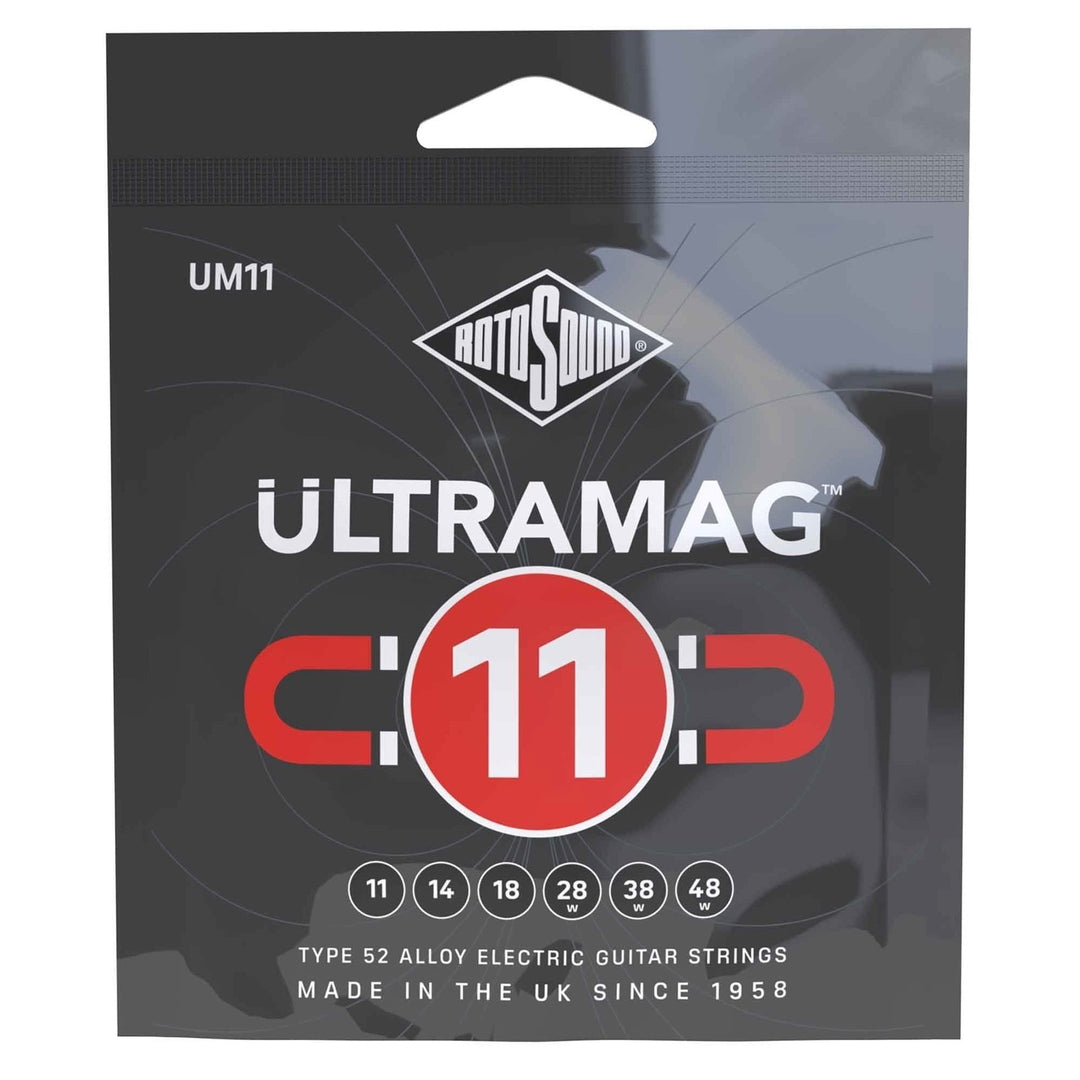 Rotosound Corde per chitarra elettrica Ultramag - Set Medium 11-48 (UM11)