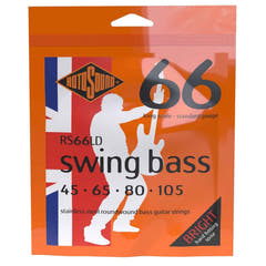 Rotosound Corde per basso elettrico Swing Bass 66 - Set 4 corde Standard 45-105 (RS66LD)