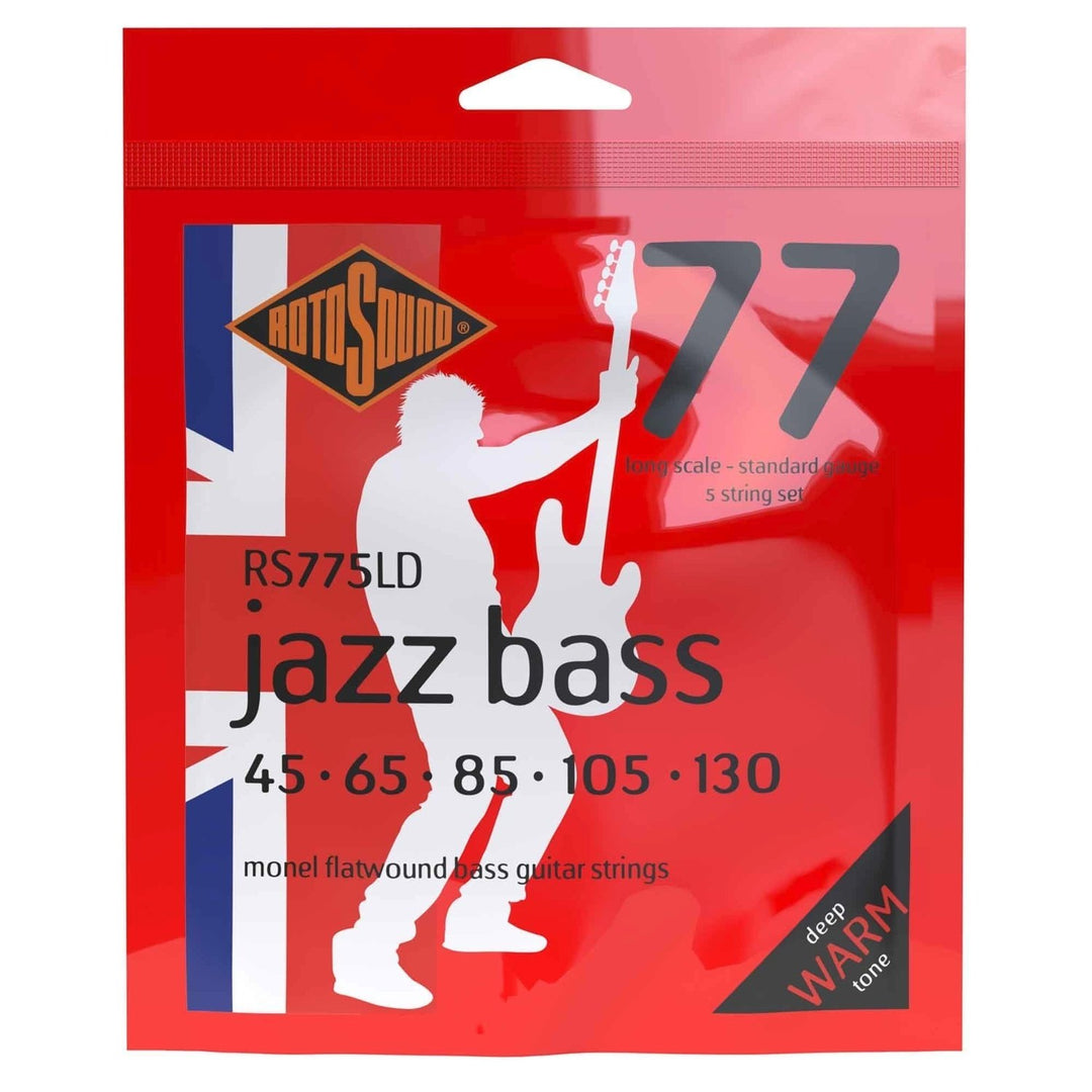 Corde Rotosound Jazz Bass Jazz Bass 77 - Set 5-string Flatwound Standard 45-130 (RS775LD)