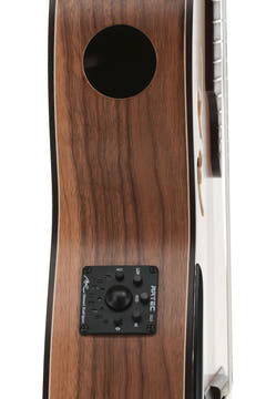 Manuel Rodriguez Elettroacustica Café Cortado Cutaway - Noce fiammato (satinato)