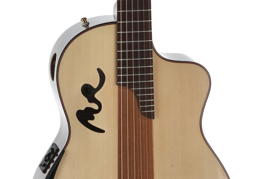 Manuel Rodriguez Elettroacustica Café Cortado Cutaway - Palissandro Santos (lucida)
