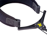 Neotech Bravo Strap tracolla per saxofono con struttura metallica, nera opaca