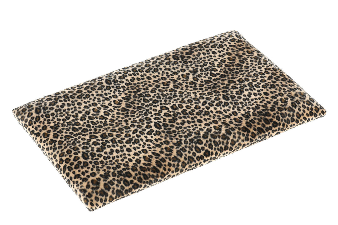 GEWA panca per pianoforte superficie di seduta Deluxe - Leopard (52x30 cm)
