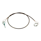 Cavo di sicurezza per freno del rimorchio 110 cm.100N/98kg plastica
