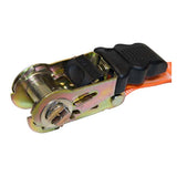 Cinghia per bagagli 500 cm 25mm con chiusura a scatto, 2 ganci TüV/GS