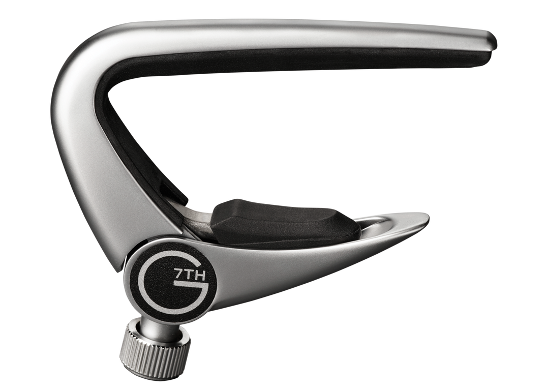 G7th Capo Newport - Chitarra classica, argento (C33013)