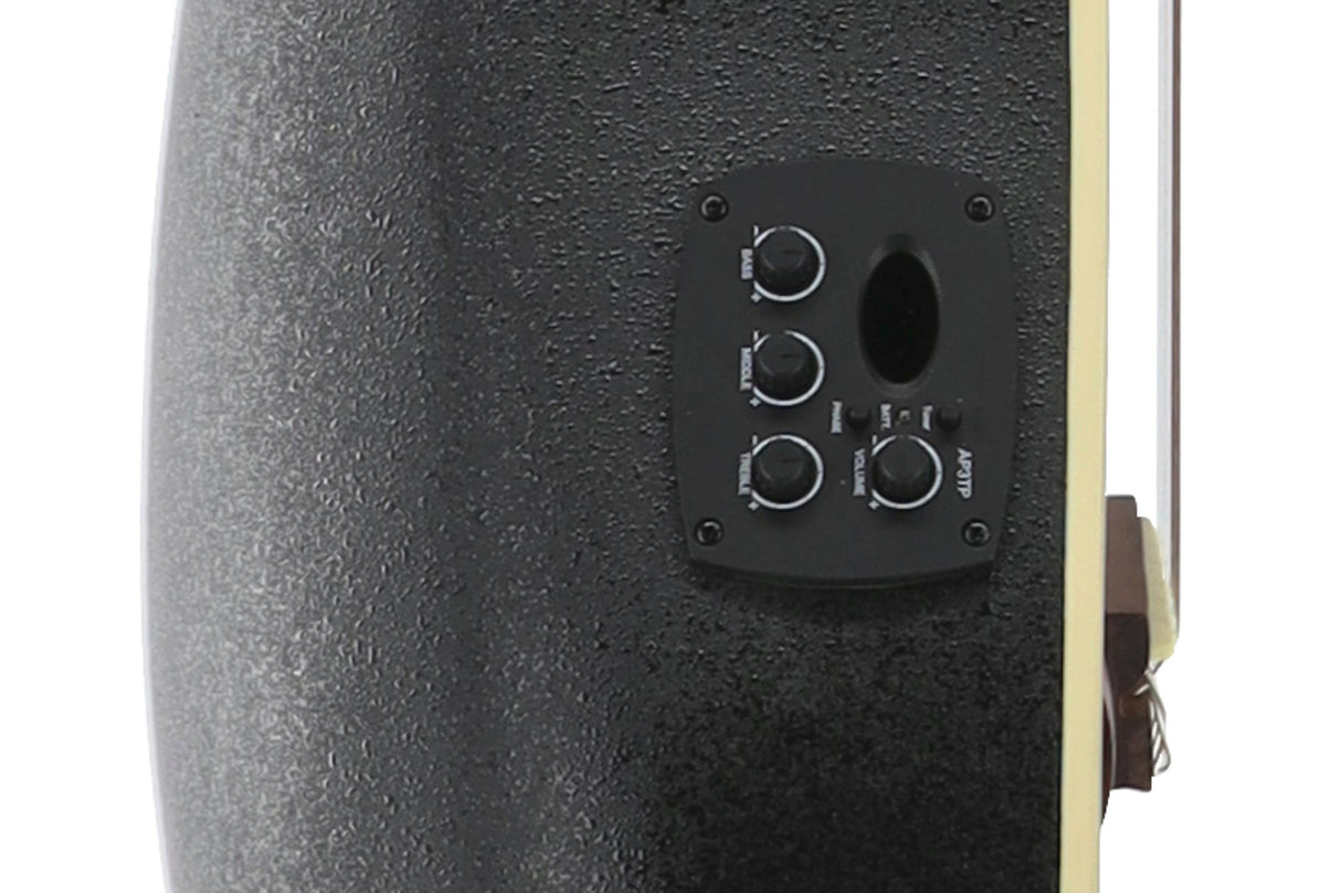 Applause E-Acoustic classical guitar AB24CII Mid Cutaway Nylon - Natural Satin (AB24CM-4S)