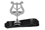 Lyra per flauto GEWA, grande, cuscinetto imbottito con velcro