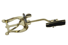 GEWA lira per trombone, grande, ottone, morsetto per la campana