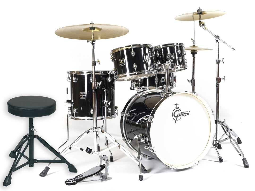 Gretsch Energy Studio Black Complete Drum Kit
