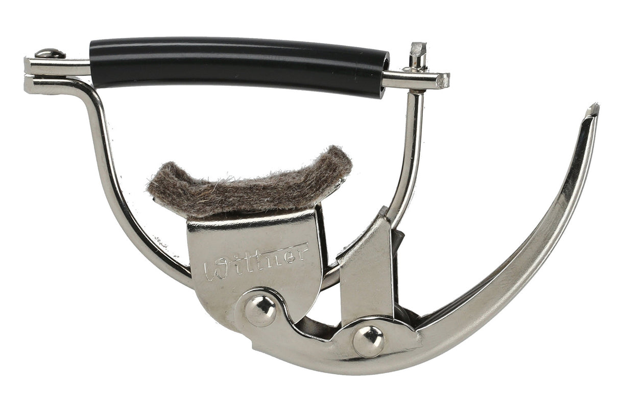 Wittner Capo Metal Capo Vintage - Acoustic/E nickel-plated (998F)