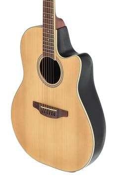 Chitarra acustica-elettrica Applause AB24II CS Mid Cutaway - Natural Satin (AB24-4S)