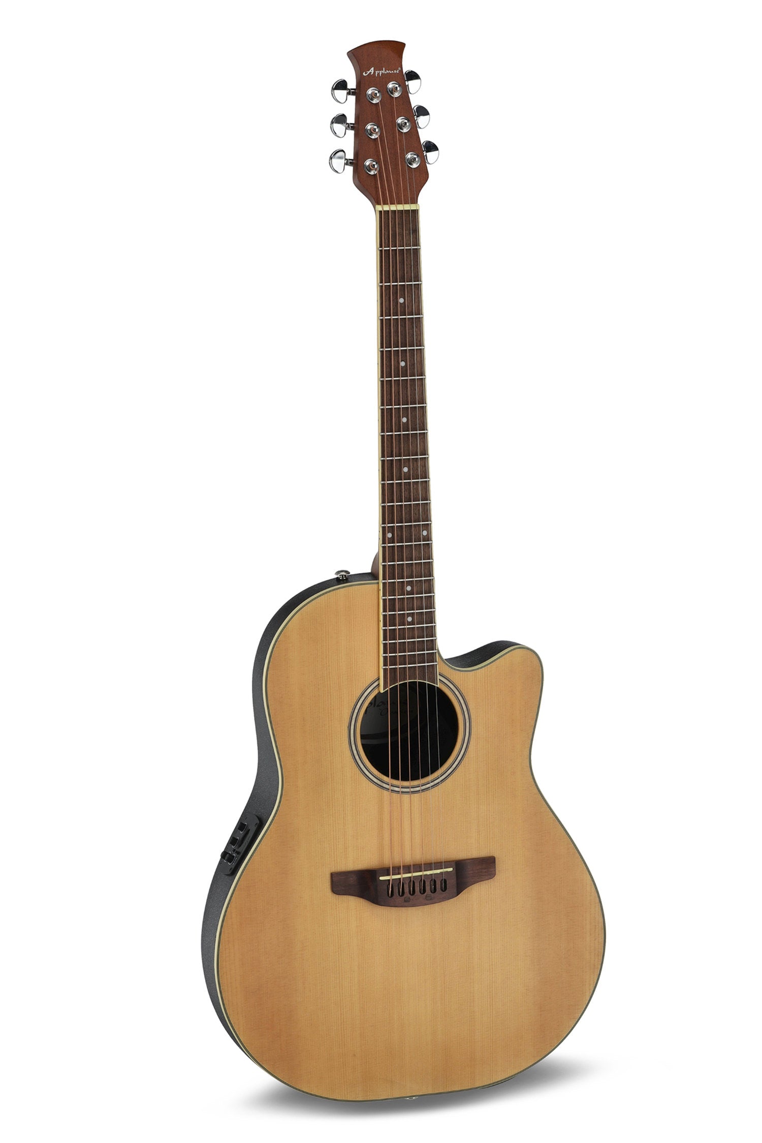 Applause E-Acoustic Guitar AB24II CS Mid Cutaway - Natural Satin (AB24-4S)
