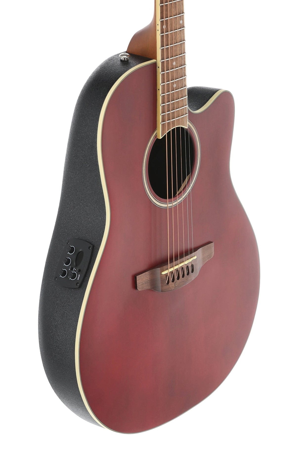 Applause E-Acoustic Guitar AB24II CS Mid Cutaway - Ruby Red Satin (AB24-2S)