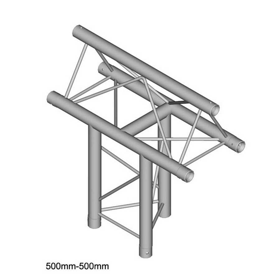 DuraTruss DT 23-T37V 3 vie pezzo a T verticale su