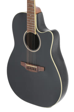 Applause E-Acoustic Chitarre AB24II CS Mid Cutaway - Nero Satinato (AB24-5S)