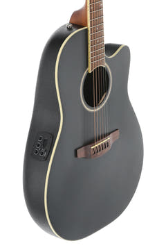 Applause E-Acoustic Chitarre AB24II CS Mid Cutaway - Nero Satinato (AB24-5S)