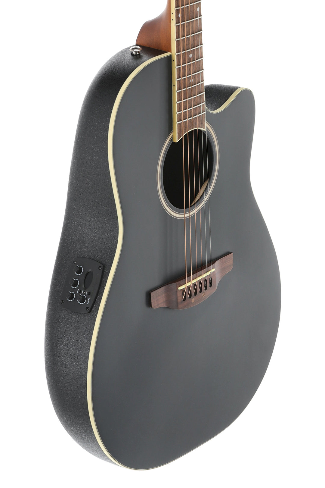 Applause E-Acoustic Chitarre AB24II CS Mid Cutaway - Nero Satinato (AB24-5S)