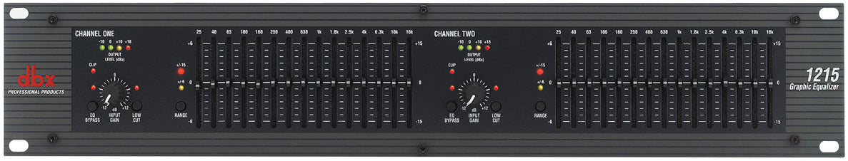 dbx 1215 2x 15 Bande Equalizzatore Grafico
