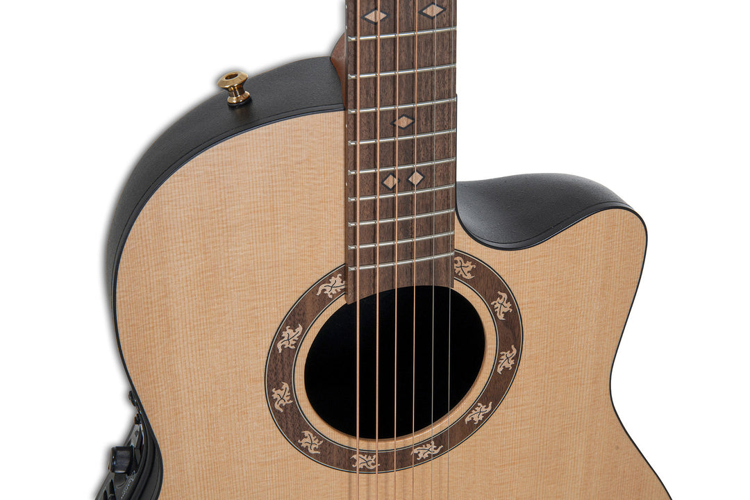 Ovation E-Acoustic Chitarre Pro Series Legend USA - Natural Satin (1767-4S-G)