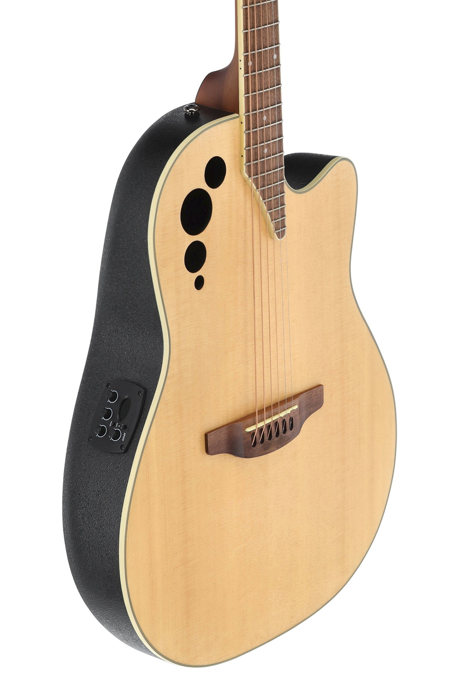 Applause E-Acoustic Guitar AE44II Mid Cutaway - Natural Satin (AE44-4S)