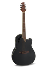 Applause E-Acoustic Guitar AE44II Mid Cutaway - Black Satin (AE44-5S)
