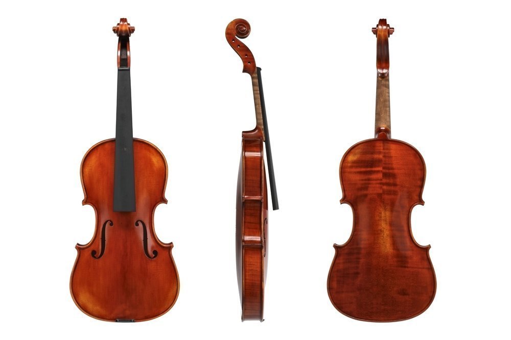 GEWA Europa Maestro violino 1/4, maroon, senza montaggio