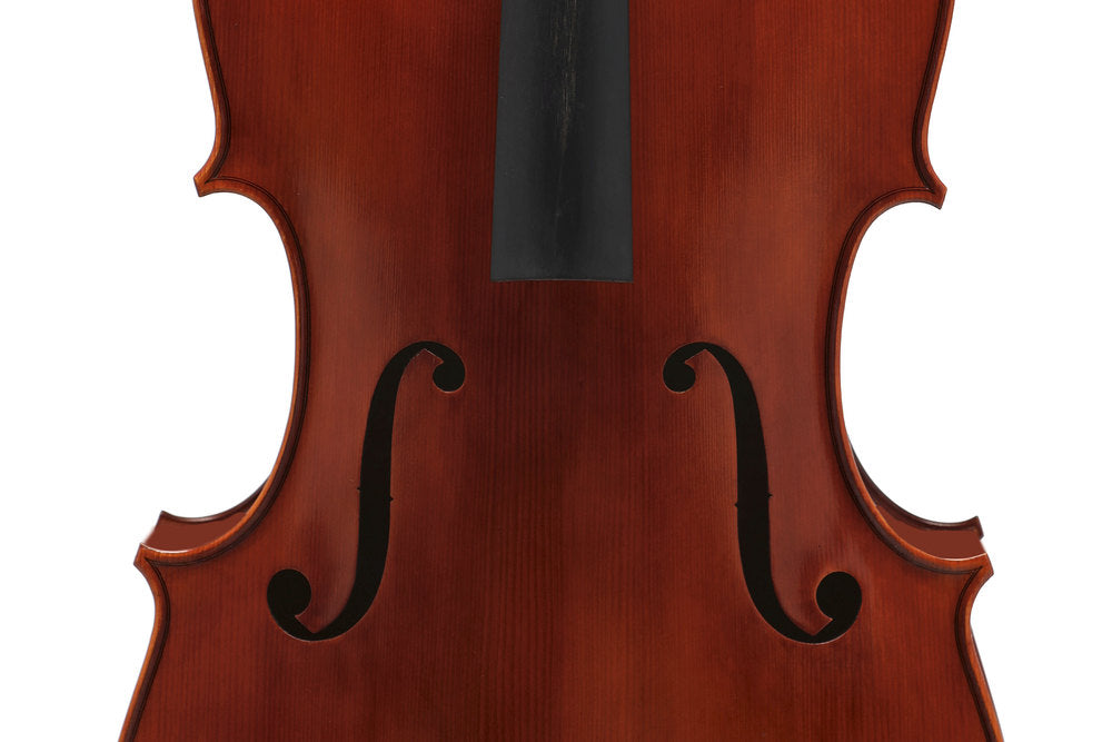 Violoncello GEWA Europa Maestro 4/4, vernice ad alcool marrone castagna