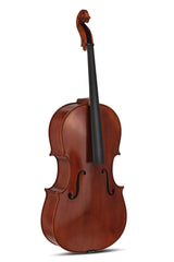 Violoncello GEWA Europa Maestro 4/4, vernice ad alcool marrone castagna