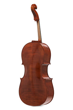 GEWA Europa Maestro violoncello 4/4, vernice ad alcool maroon