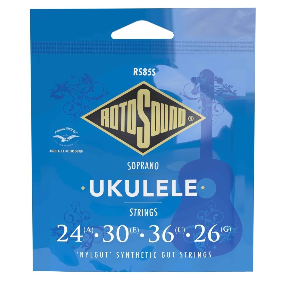 Set di corde Rotosound RS85S Nylgut per ukulele soprano