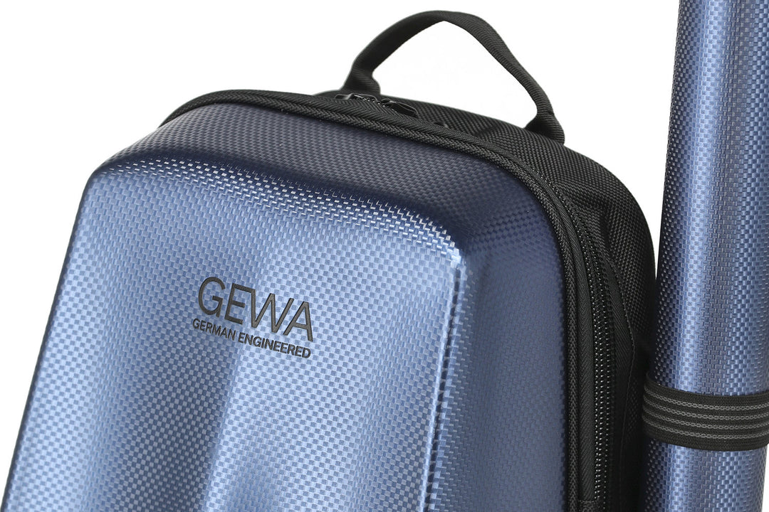Zaino GEWA per custodia per violino Space Bag - Blue 4/4 - 3/4 (33 x 67 (con custodia per archetto 79 ) x 19 cm)