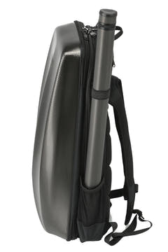 GEWA Zaino per custodia per violino Space Bag - Titanium 1/2 - 1/4 (33 x 63 (con custodia per archetto 66 ) x 19 cm)