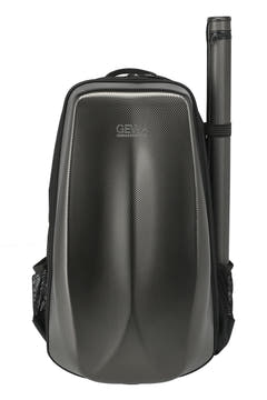 GEWA Zaino per custodia per violino Space Bag - Titanium 1/2 - 1/4 (33 x 63 (con custodia per archetto 66 ) x 19 cm)