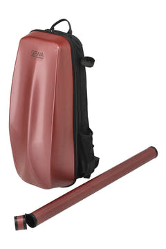 Zaino GEWA per custodia da violini Space Bag - Rosso 4/4 - 3/4 (33 x 67 (con custodia per archetto 79 ) x 19 cm)
