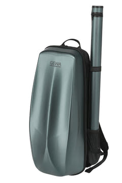 GEWA Zaino per custodia da violino Space Bag - Green 4/4 - 3/4 (33 x 67 (with bow case 79 ) x 19 cm)