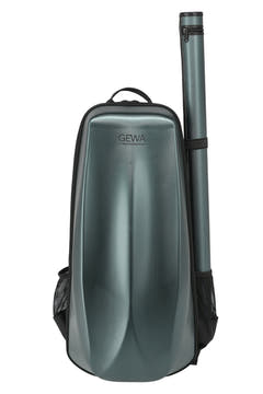GEWA Zaino per custodia da violino Space Bag - Green 4/4 - 3/4 (33 x 67 (with bow case 79 ) x 19 cm)