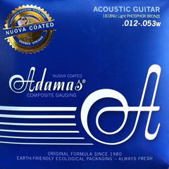 Adamas Corde per Chitarre acustiche Nuova phosphor bronze rivestite - Light .012-.053 (1818NU)