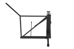 Leggio da tavolo GEWA, nero, 22 cm da chiuso, con borsa