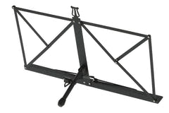 Leggio da tavolo GEWA, nero, 22 cm da chiuso, con borsa