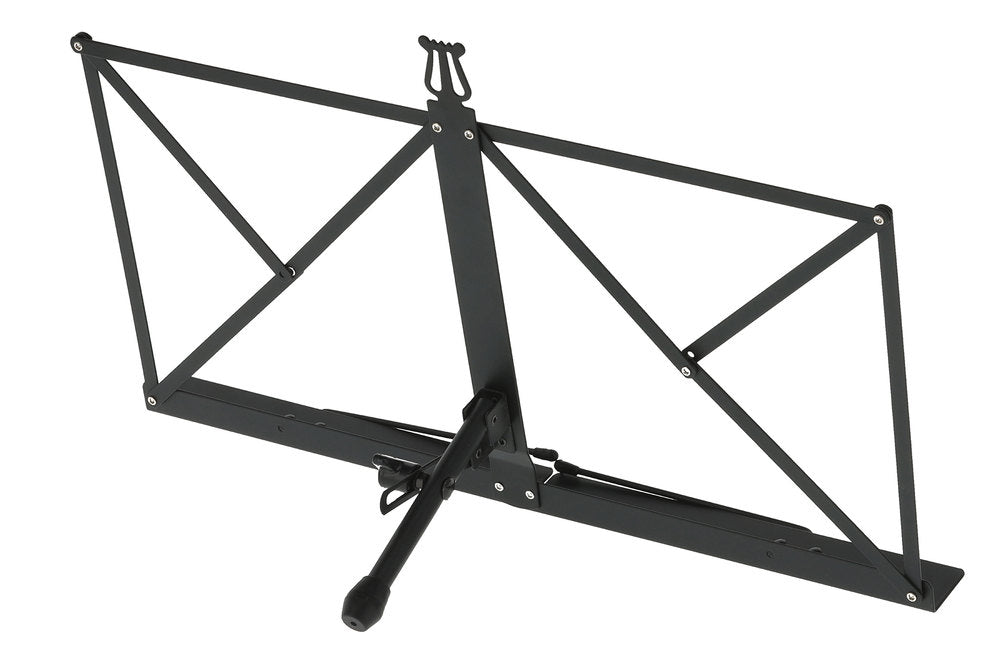 Leggio da tavolo GEWA, nero, 22 cm da chiuso, con borsa