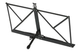 Leggio da tavolo GEWA, nero, 22 cm da chiuso, con borsa
