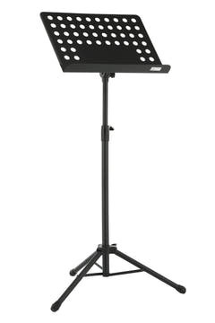 GEWA leggio orchestrale, pieghevole, piano portapartiture perforato