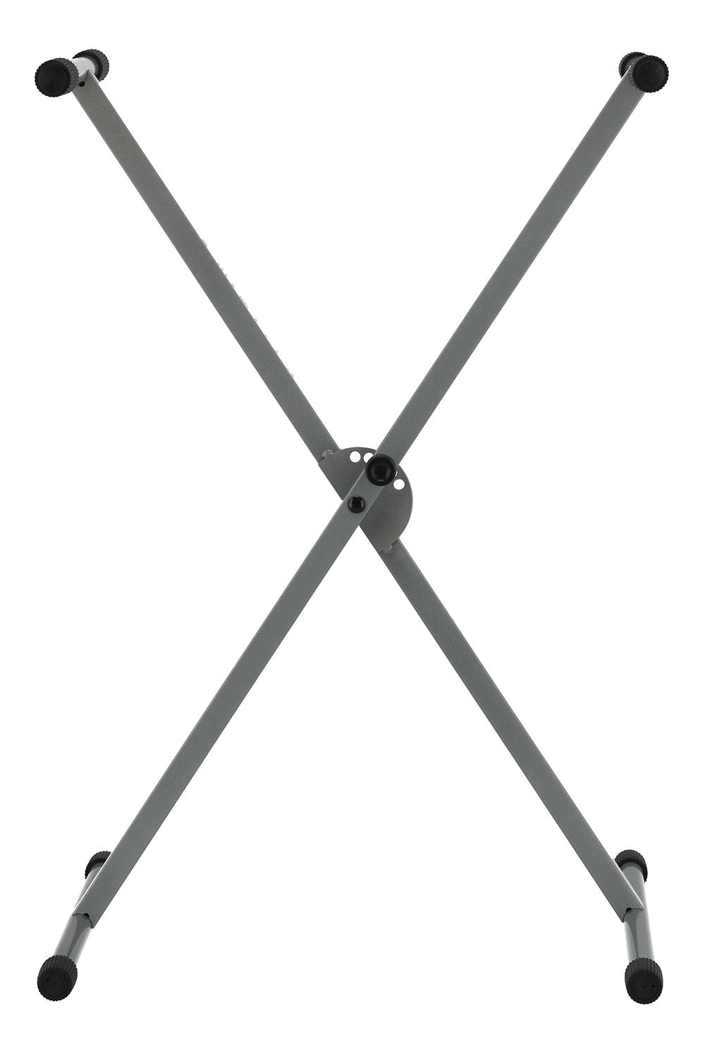 GEWA supporto per tastiera, a X singolo, argento