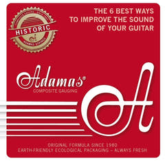 Corde per chitarra Adamas Round Core 1717RC, anche per persone allergiche