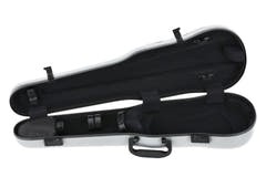 GEWA Custodie sagomate per violino Air 1.7 - Silver metallic high gloss