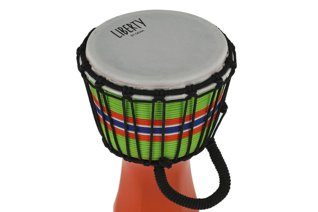 GEWA Djembé Liberty Series accordatura a corda - 7" Orange