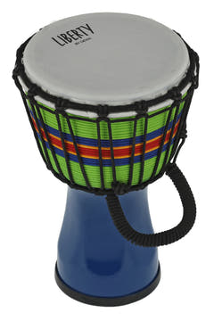 GEWA Djembé Liberty Series accordato a corda - 7" Blue