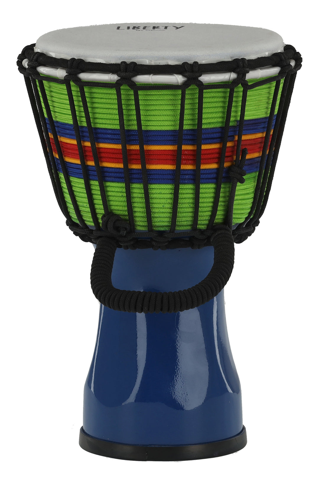 GEWA Djembé Liberty Series accordato a corda - 7" Blue