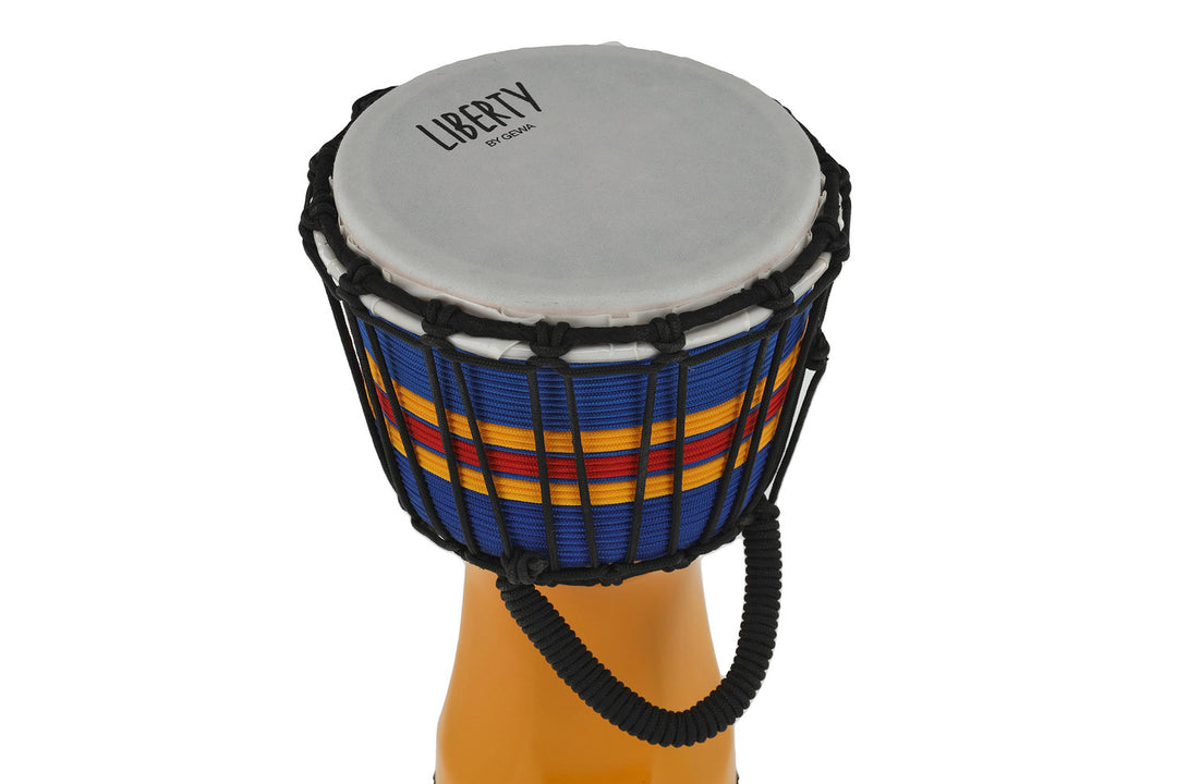 GEWA Djembe Liberty Series accordato a corda - 7" Giallo